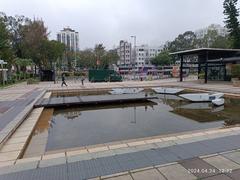 Sai Kung Town Wai Man Road Setting Out Area water pool in April 2024