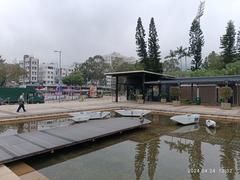 Sai Kung Town Setting Out Area water pool in April 2024