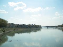 Rhône river near Arles