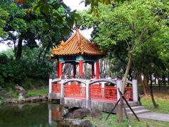 Waken Lions Pavilion in Jieshou Park