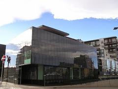 Museum of Contemporary Art Denver reflecting surrounding buildings