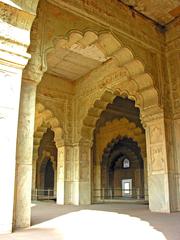 Rang Mahal in India with central lotus pool and historical architecture