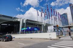 Shenzhen Convention & Exhibition Center main entrance