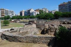 aerial view of Thessaloniki cityscape