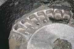 Ancient latrine in the Agora of Thessaloniki