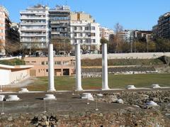 Roman Agora panoramic view