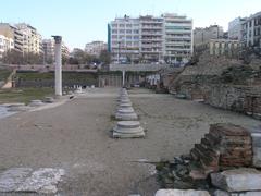 East stoa of the ancient agora in Thessaloniki