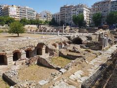 Thessaloniki Ancient Agora in Greece