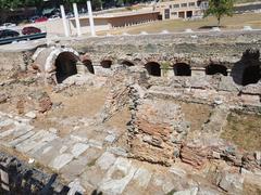 Thessaloniki Ancient Agora monument in Greece