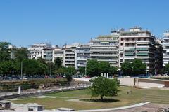 Thessaloniki cityscape view