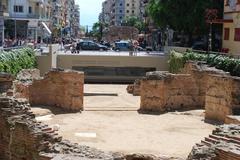 View of Thessaloniki with sea and cityscape