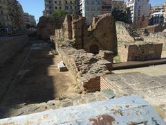 Galerius Palace view from Navarinou square in Thessaloniki