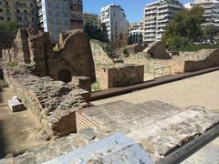 Galerius Palace in Thessaloniki seen from Navarinou Square