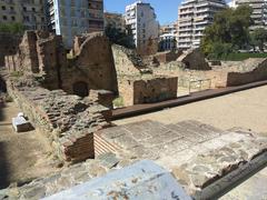 Galerius Palace in Thessaloniki from Navarinou Square