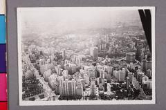 Aerial view of São Paulo, part of the Museu Paulista collection