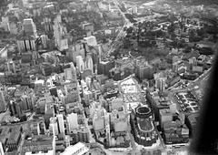 Aerial view of São Paulo's Sé Cathedral