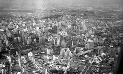 aerial view of São Paulo city