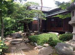 traditional Japanese house with wooden architecture