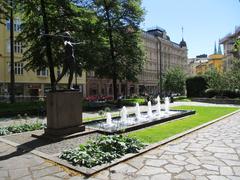 Esplanadi-Bulevardi monument in Finland