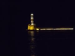 Lighthouse in the Old Port of Chania