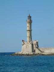 Chania harbor lighthouse