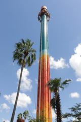 Falcon's Fury tower at Busch Gardens Tampa