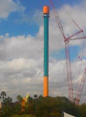 Falcon's Fury ride at 335 feet height