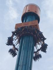 Falcon's Fury amusement ride at Busch Gardens Tampa