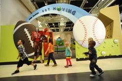 Children enjoying activities at the Glazer Children's Museum