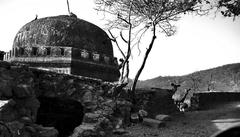 Ruins in the Alwar Fort complex, Rajasthan, India