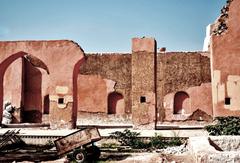 Repairs at Alwar Fort in Rajasthan