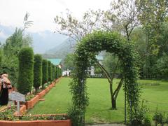 A garden in Srinagar, Jammu and Kashmir