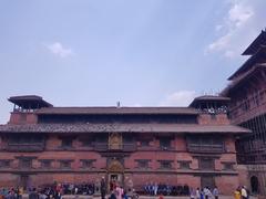 Traditional Nepali style structure at Patan Durbar Square