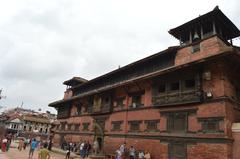 monument in Nepal Patan Museum