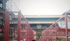 monument in Patan Durbar Square, Nepal