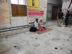 Shehnai player at Sri Dwadasha Jyothirlinga Devasthana