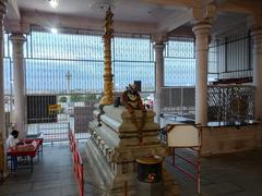 Nandi statue at Sri Dwadasha Jyothirlinga Devasthana