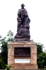 Statue of Mahatma Gandhi at Gandhi Maidan in Patna, India