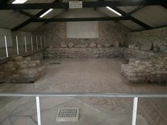 North Leigh Roman Villa ruins