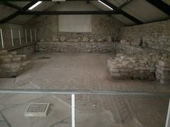 North Leigh Roman Villa remains in Oxfordshire