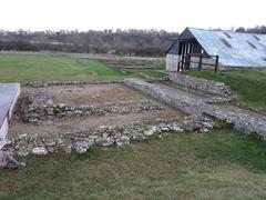 North Leigh Roman Villa ruins