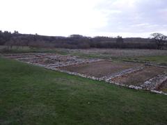 North Leigh Roman Villa ruins