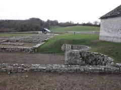 North Leigh Roman Villa ruins in North Leigh, Oxfordshire