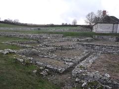 North Leigh Roman Villa ruins