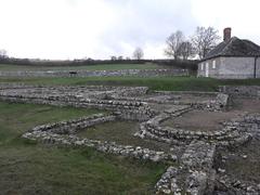 North Leigh Roman Villa ruins