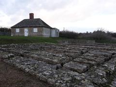 North Leigh Roman Villa ruins