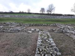 North Leigh Roman Villa ruins