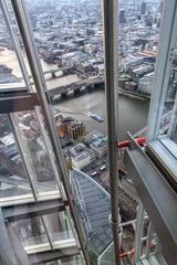 View from The Shard in London SE1