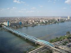 Imbaba Bridge over the Nile River