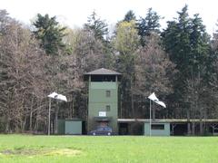 Schwanner Warte in Straubenhardt, Germany with the Black Forest in the background